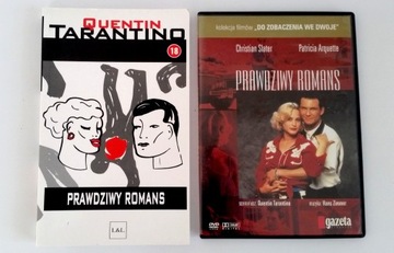 Tarantino Prawdziwy romans DVD + książka