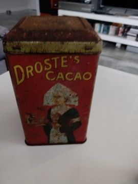Droste's Cacao Kolekcjonerska puszka lata 30-40