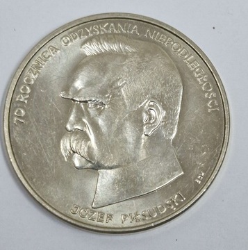 50.000 zł Józef Piłsudski 1988r.