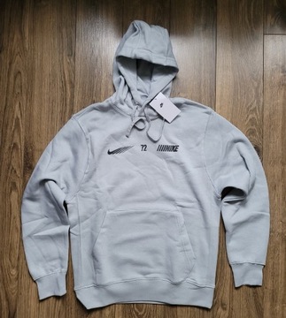 bluza z kapturem Nike T100 szara S hoodie dresowa