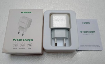 UGREEN SZYBKA ŁADOWARKA SIECIOWA USB-C 20W