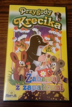 Kaseta VHS "Przygody Krecika. Zabawa z zapałkami"