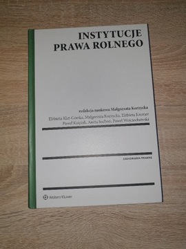 Książka Instytucje prawa rolnego