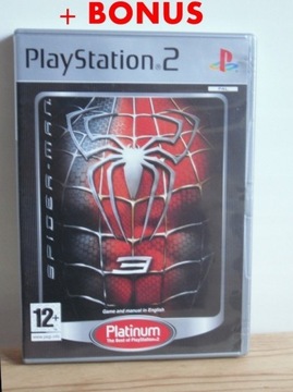 Gra Spiderman 3 (PS2) + bonusy