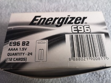 Energizer AAAA E96 24szt.
