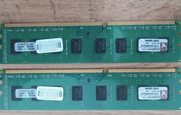 Pamięć RAM Kingston 2x2GB DDR3 1333MHz CL9
