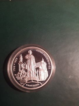 Pamiątkowy medal wybity przez Polskę i Litwę 