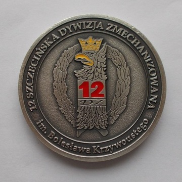 Coin 12 SZCZECIŃSKA DYWIZJA ZMECHANIZOWANA