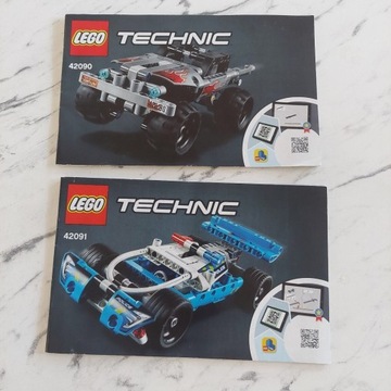 Lego technic nr 42090 i 42091