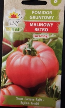 Pomidor gruntowy malinowy retro wczesny 0.5g