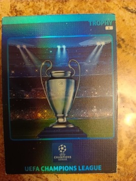 UEFA championa league karta piłkarska 