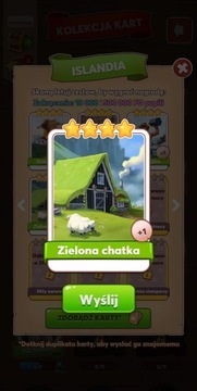 Zielona chatka KARTA COIN MASTER 