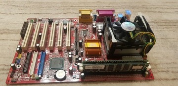 MSI MS-6580 v2.0 ATX Mainboard + Pentium 4 + RAM