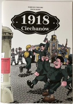 1918 Ciechanów -Okładka Limitowana -rysunek autora