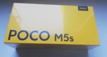 Poco m5s 4/128Gb nowy, zafoliowany, gwarancja 2 lata 