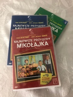 Najnowsze Przygody Mikołajka część 1,2 i 3 dvd