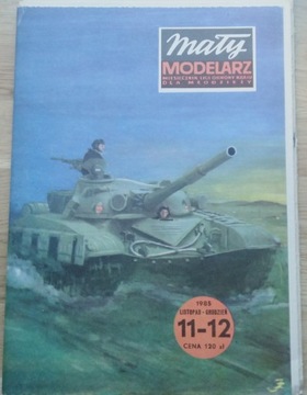 Czołg T-72 Mały Modelarz 11-12/1985