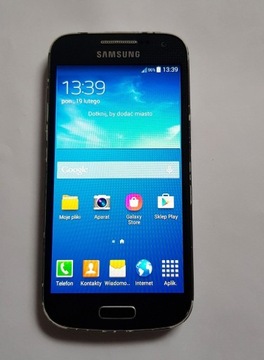 Samsung Galaxy S4 Mini I9195 granatowy