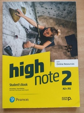Podręcznik High Note 2. Język Angielski. Wydawnictwo Pearson 