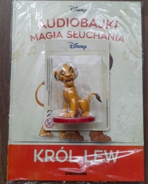 Magia Słuchania Audiobajki Król Lew Disney komplet