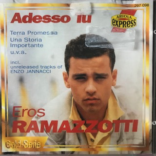 Eros Ramazzotti Adesso Tu & Enzo Jannacci CD
