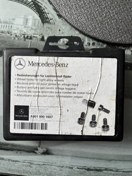 Śruby do kół antykradzieżowe Mercedes nasadka 