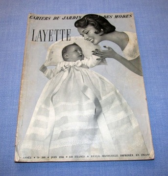 Layette Francuski katalog 1956 wyprawka dla dzieci