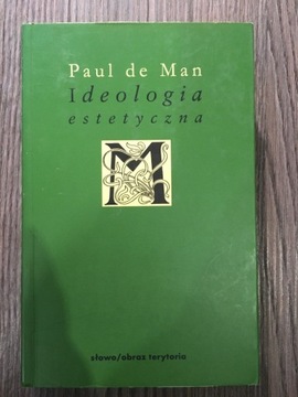 Paul de Man Ideologia estetyczna