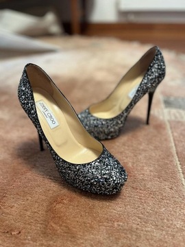 Jimmy Choo Coatse Glitter 39,5