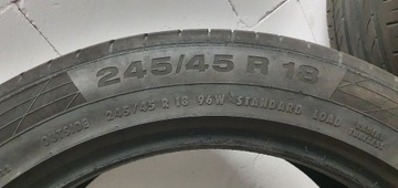 4x 245/45 R18 96W Continental ContiSportContact 5 
