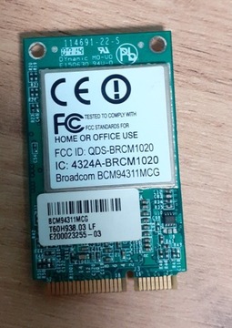 Karta WI-FI Broadcom BCM9431MCG