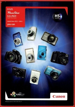 Canon IXUS & Power Shot folder / katalog 2011