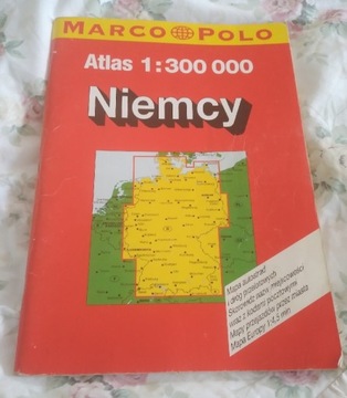 Niemcy. Atlas 1:300 000. Marco Polo