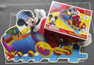 PUZZLE * Disney Myszka Mickey 60x44cm * 20el.