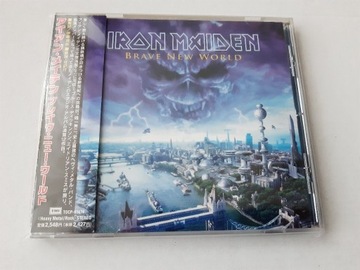 IRON MAIDEN - BRAVE NEW WORLD CD Japan z OBI 2000r