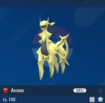 Pokemon Scarlet/Violet-  Shiny Arceus 6IV