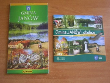 Gmina Janów zestaw mapa 2011 r. + folder 2008 r.