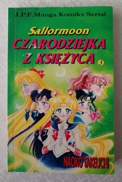 Czarodziejka z księżyca Sailor moon tom 3 Takeuchi