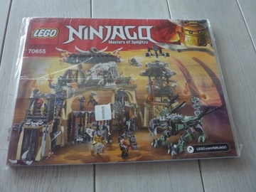 Lego Ninjago 70655 instrukcja NOWA!!!! Unikat!