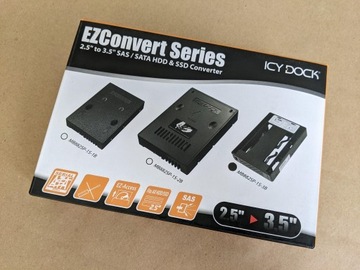 Icy Dock Adapter Dysku 2.5" do 3.5" EZConvert Lite