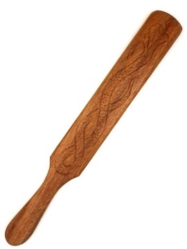 Packa drewniana rzeźbiona - BDSM - parotta żmija