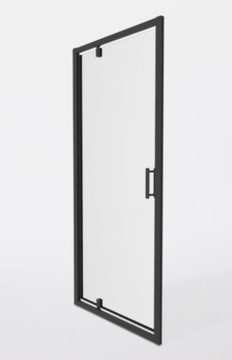 Drzwi prysznicowe Beloya 90 cm czarne