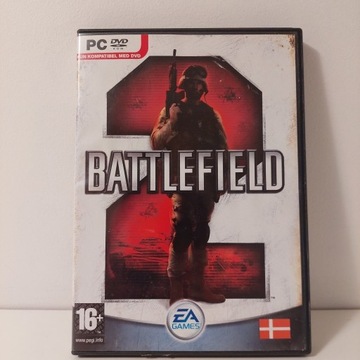 Pudełko po grze Battlefield 2 pc box dvd rom gra 