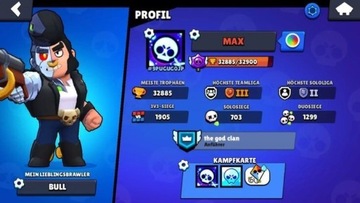 Konto brawl stars do ponad 40tys pucharków OKAZJA!!!