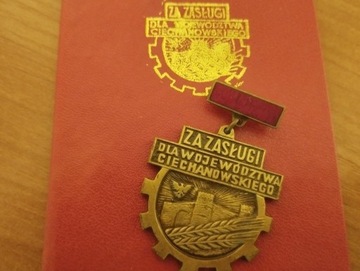 LEGITYMACJA PLUS MEDAL PRL