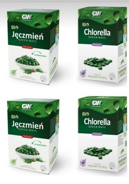 Jęczmień, chlorella BIO 3+1 gratis w cenie 615 zł.