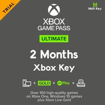 Xbox Game Pass Ultimate VPN 2 miesiace trial