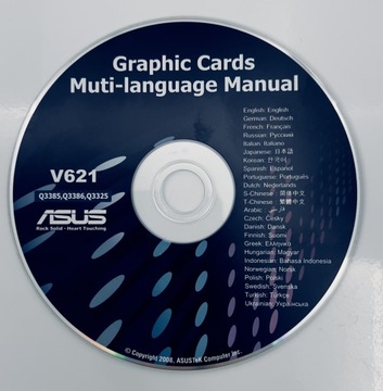 Graphic Cards Muti-language Manual