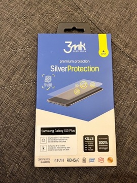 Folia 3mk Samsung S10+ silver protection 