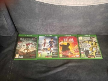 Mam do sprzedania 4 gry na Xbox One